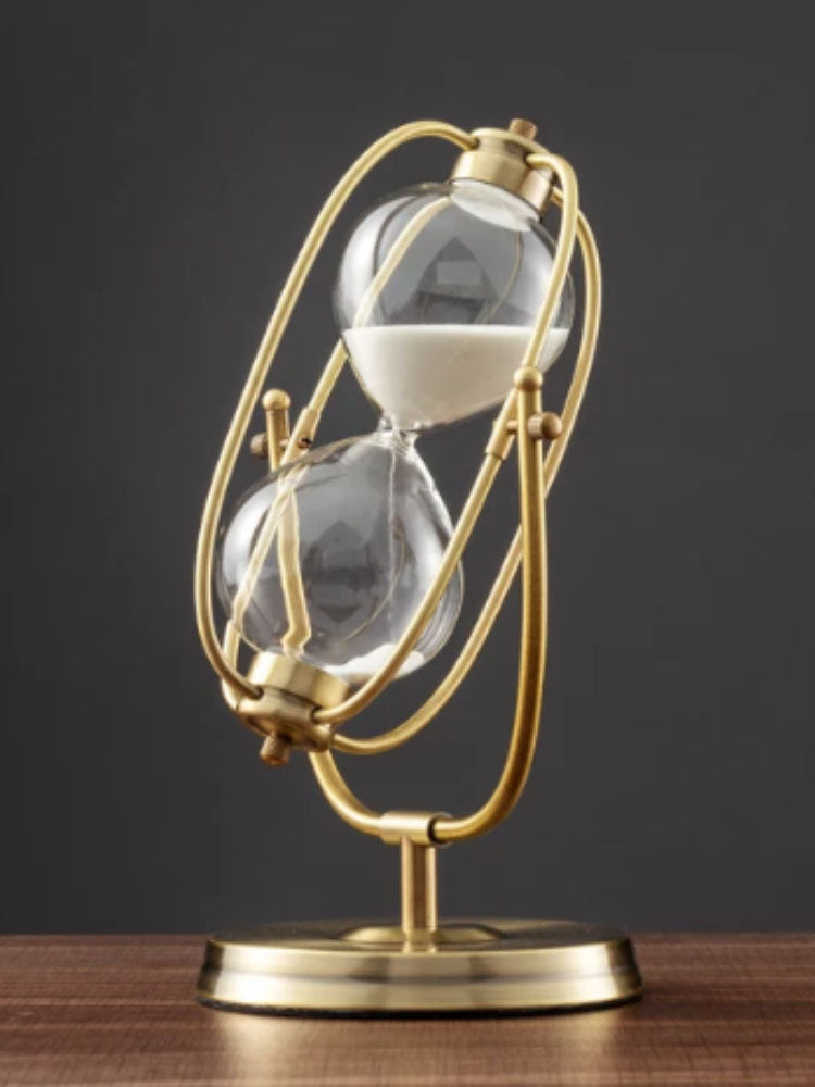 Sablier Verre Métal