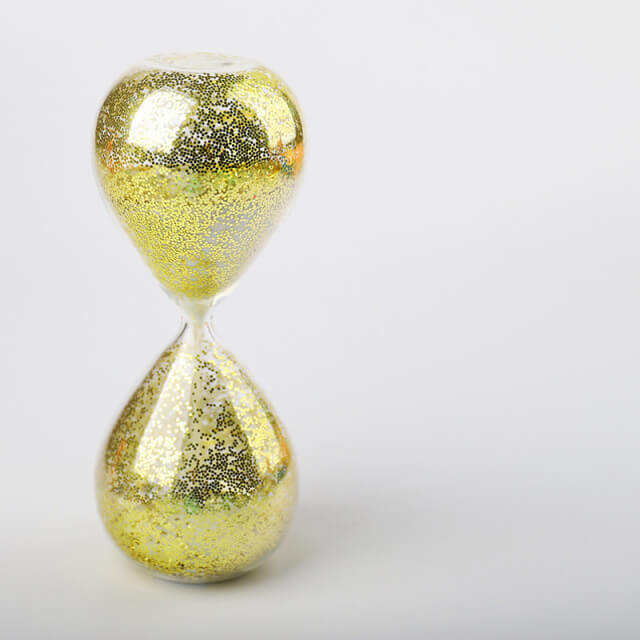 Sablier Déco Paillettes